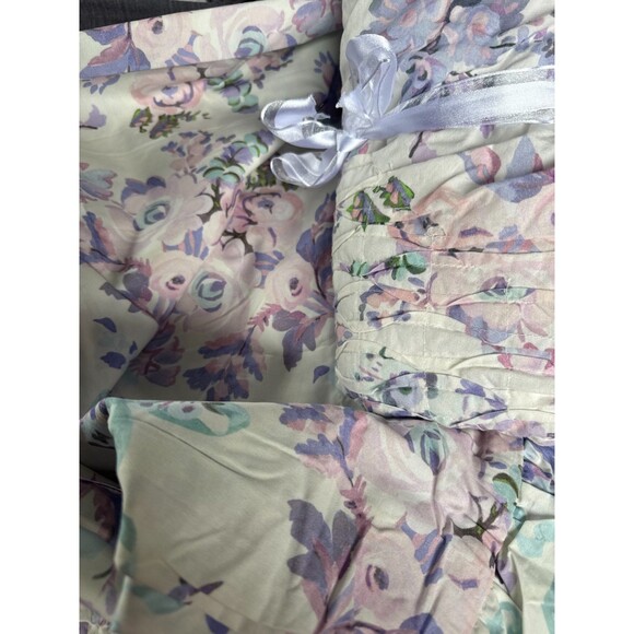 Pottery Barn Teen LoveShackFancy Twin Damask Ruffle Duvet Cover + Sham **READ** - Picture 9 of 16